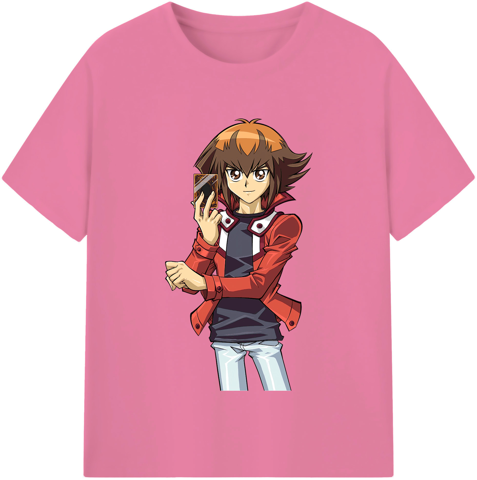 （画像用） 遊☆戯☆王 Yu-Gi-Oh! 綿100％半袖Tシャツ（フロントプリント）